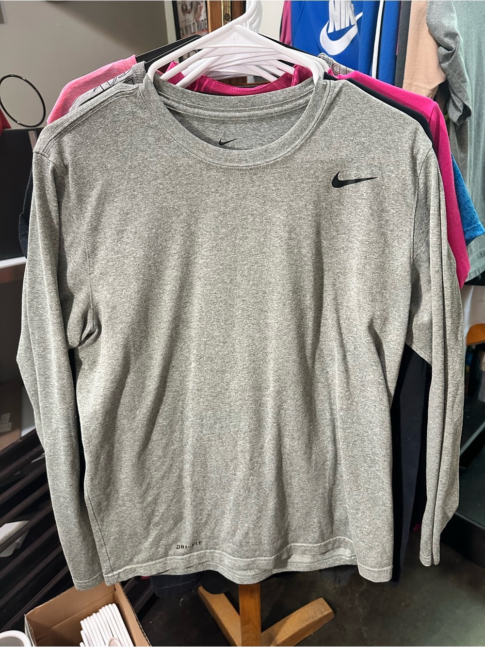 Nike Legend Dri-Fit Long Sleeve Performance Crew Shirt